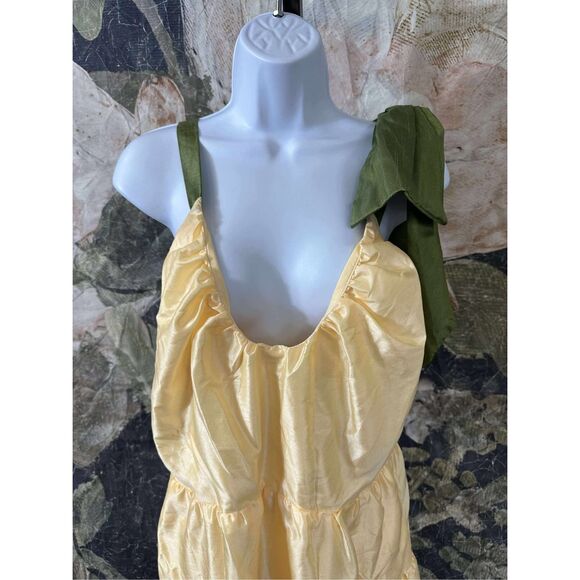 New Anthropologie Hutch Scoop-Neck Tiered Maxi Dress sz xL - Picture 9 of 10